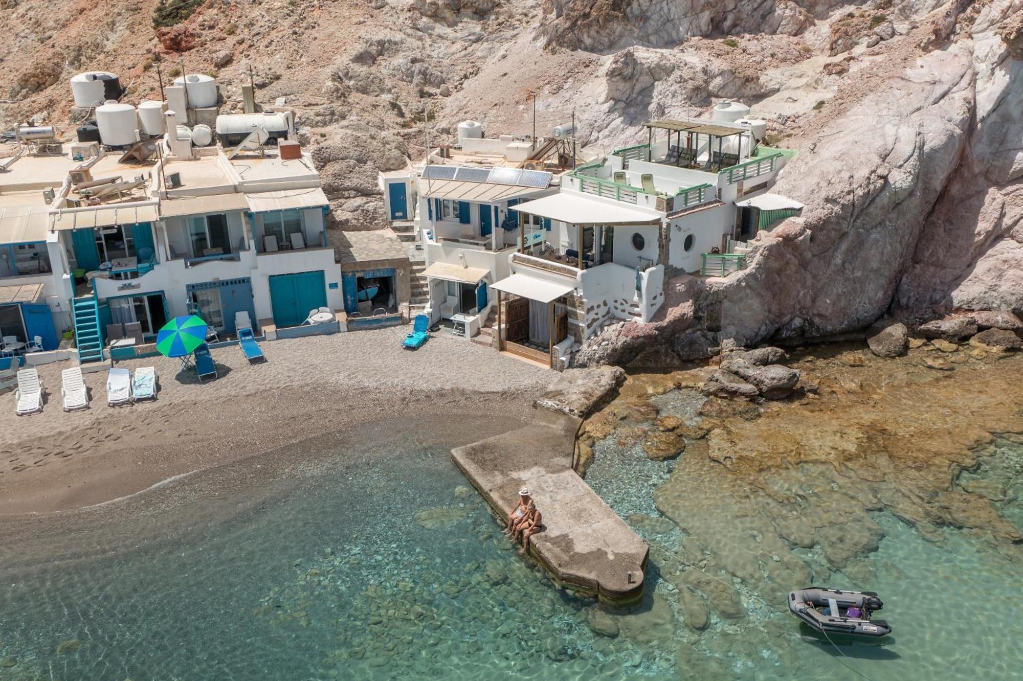 Hada Seaside Apartment Firopotamos Exterior foto